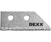 Лезвие DEXX сменное с карбидным напылением для скребка 33413, 1шт 33413-S1