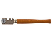 Стеклорез 3365_z01 STAYER "PROFI" роликовый, 6 режущих элементов, с деревянной ручкой