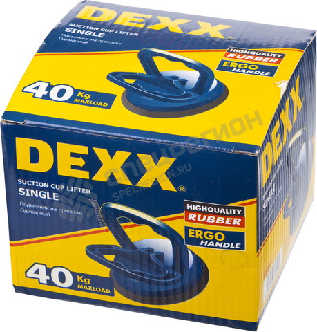 Фотография Стеклодомкрат DEXX пластмассовый, одинарный, 40кг 33728-1