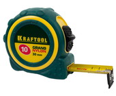Рулетка Kraftool 3412-10_z01 "EXPERT", двухкомпонентный корпус, нейлоновое покрытие, 10мх30мм