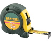 Рулетка Kraftool 34122-05-19_z02 "EXPERT" с нейлоновым покрытием, обрезин корпус, 5/19мм