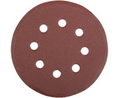 Круг 35450-115-180 шлифовальный универсальный STAYER на велкро основе, 8 отверстий, Р180, 115мм, 5шт