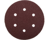 Круг 35566-150-060 шлифовальный ЗУБР "МАСТЕР" универсальный на велкро основе, 6 отверстий, Р60, 150м