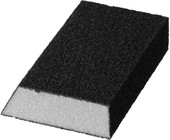 Губка шлифовальная STAYER "MASTER" угловая, зерно - оксид алюминия, Р80, 100 x 68 x 42 x 26 мм, сред