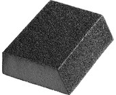 Губка шлифовальная STAYER "MASTER" угловая, зерно - оксид алюминия, Р180, 100 x 68 x 42 x 26 мм, сре